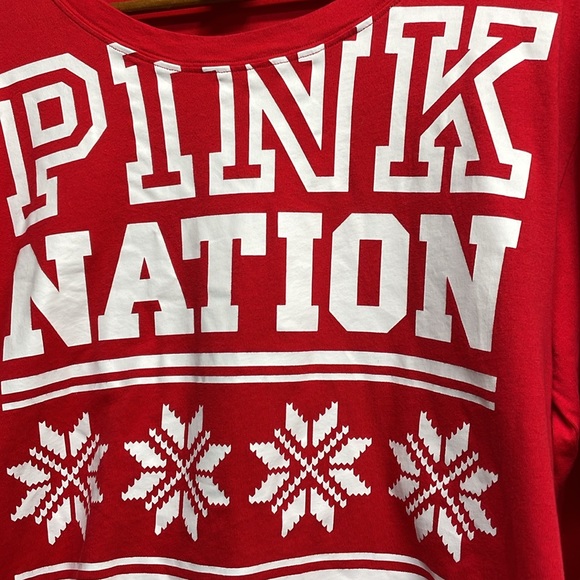 Ladies Pink Nation Belly Shirt - Picture 2 of 5